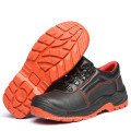 high quality  fashion genuine leather black  steel  esd  safety shoes